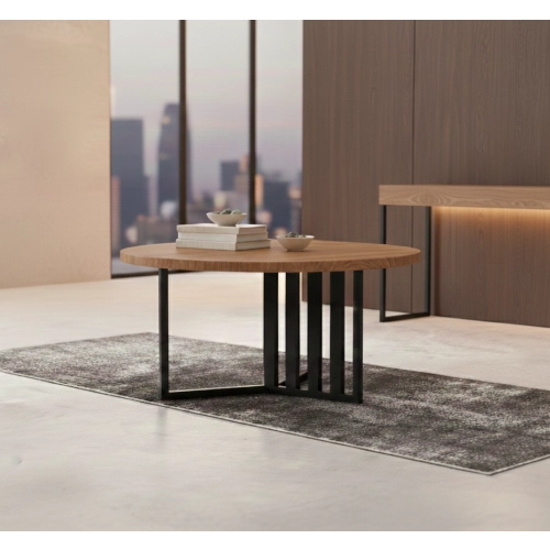 STOLIK KAWOWY z Drewna Litego  Dębowego - Jesionowego  STK-917